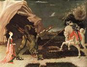 UCCELLO, Paolo Saint Goran and kite France oil painting artist